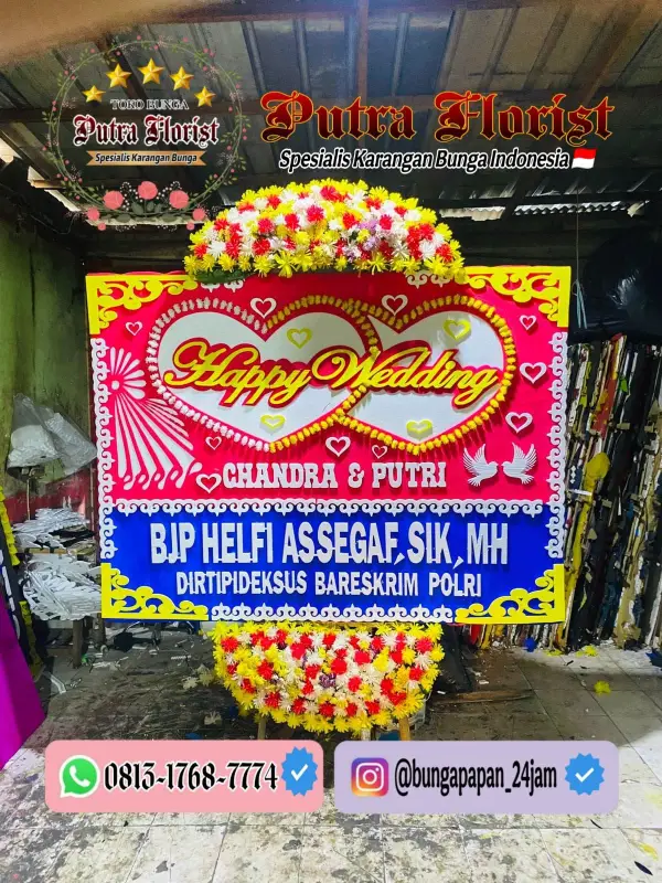 Jual Bunga Papan 700rb di Putra Florist