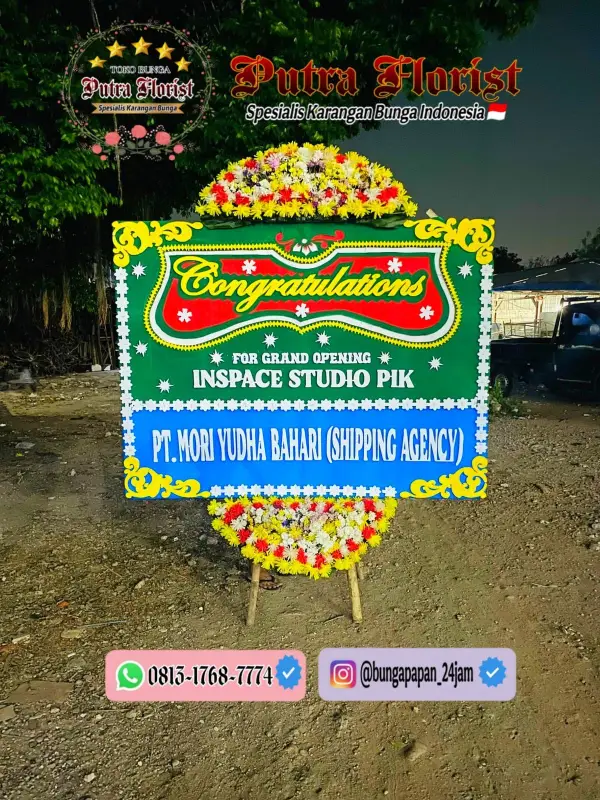 Jual Bunga Papan 700rb di Putra Florist