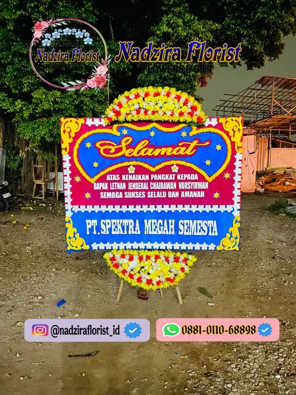 Jual Bunga Papan 700rb di Putra Florist