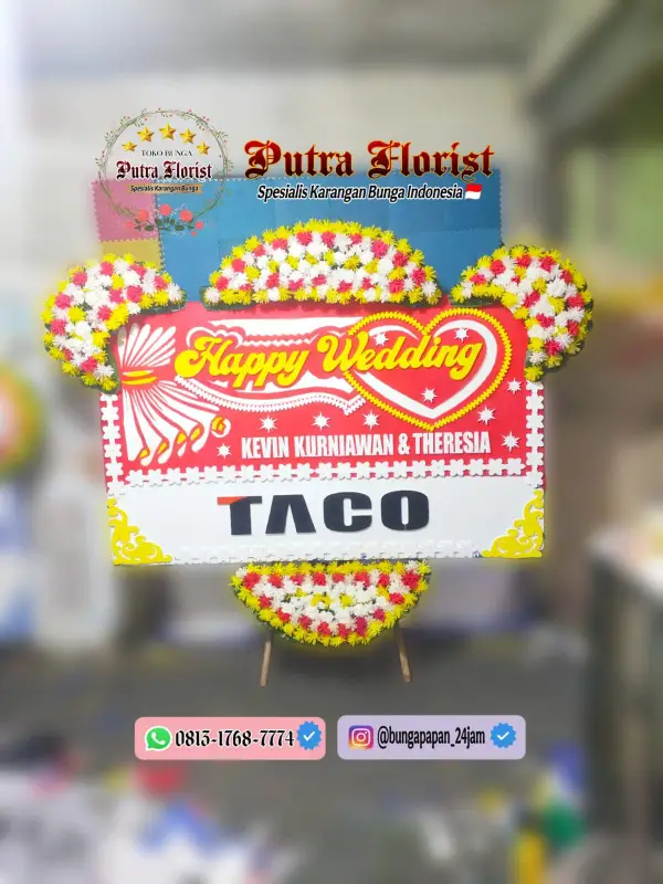 Bunga Papan 800rb